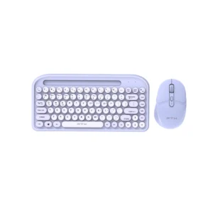 Teclado Mouse Wireless/BT FTX GK01 Pop/Lila